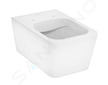 Hansgrohe EluPura Q - Závěsné WC, AquaFall, SmartClean, bílá 61116450