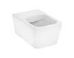 Hansgrohe EluPura Q - Závěsné WC se sedátkem SoftClose, Rimless, SmartClean, bílá 61117450