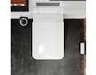 Hansgrohe EluPura Q - Závěsné WC se sedátkem SoftClose, Rimless, SmartClean, bílá 61117450