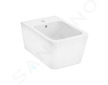Hansgrohe EluPura Q - Závěsný bidet, otvor pro baterii, bílá 60280450