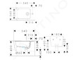 Hansgrohe EluPura Q - Závěsný bidet, otvor pro baterii, SmartClean, bílá 61170450