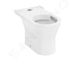 Hansgrohe EluPura S Original - WC kombi mísa, zadní odpad, Rimless, SmartClean, bílá 61165450
