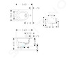 Hansgrohe EluPura S Original - Závěsný bidet, otvor pro baterii, SmartClean, bílá 61171450