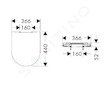 Hansgrohe EluPura S - WC sedátko, SoftClose, Slim, bílá 60200450