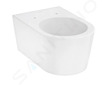 Hansgrohe EluPura S - Závěsné WC se sedátkem SoftClose, AquaHelix, SmartClean, bílá 61115450