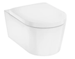Hansgrohe EluPura S - Závěsné WC se sedátkem SoftClose, Rimless, AquaChannel Flush, SmartClean, EcoSmart, bílá 61186450