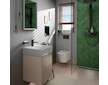 Hansgrohe EluPura S - Závěsné WC se sedátkem SoftClose, Rimless, AquaHelix Flush, EcoSmart, bílá 60344450
