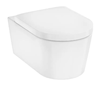 Hansgrohe EluPura S - Závěsné WC se sedátkem SoftClose, Rimless, AquaHelix Flush, HygieneEffect, EcoSmart, bílá 62055450