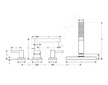 Hansgrohe Finoris - Baterie na okraj vany, 4-otvorová instalace, sBox, matná bílá 76444700