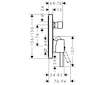 Hansgrohe Finoris - Baterie pod omítku, pro 2 spotřebiče, chrom 76416000