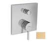 Hansgrohe Finoris - Baterie pod omítku, pro 2 spotřebiče, kartáčovaný bronz 76415140