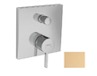 Hansgrohe Finoris - Baterie pod omítku, pro 2 spotřebiče, kartáčovaný bronz 76416140