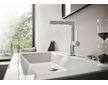 Hansgrohe Finoris - Umyvadlová baterie 230, s výpustí Push-Open a otočným výtokem, chrom 76060000