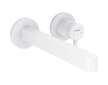 Hansgrohe Finoris - Umyvadlová baterie pod omítku, 2-otvorová instalace, EcoSmart, matná bílá 76050700
