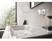 Hansgrohe Finoris - Umyvadlová baterie pod omítku, 2-otvorová instalace, EcoSmart, matná bílá 76050700
