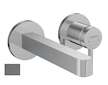 Hansgrohe Finoris - Umyvadlová baterie pod omítku, s výpustí, 2-otvorová instalace, EcoSmart, kartáčovaný černý chrom 76051340