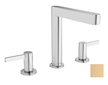 Hansgrohe Finoris - Umyvadlová baterie, s výpustí Push-Open, 3-otvorová instalace, EcoSmart, kartáčovaný bronz 76034140
