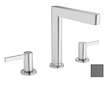 Hansgrohe Finoris - Umyvadlová baterie, s výpustí Push-Open, 3-otvorová instalace, EcoSmart, kartáčovaný černý chrom 76034340