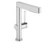 Hansgrohe Finoris - Umyvadlová baterie, s výpustí Push-Open a výsuvnou sprškou, EcoSmart, chrom 76063000