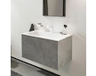 Hansgrohe Finoris - Umyvadlová baterie, s výpustí Push-Open, CoolStart, EcoSmart, matná bílá 76024700
