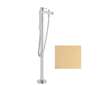 Hansgrohe Finoris - Vanová baterie do podlahy, s příslušenstvím, kartáčovaný bronz 76445140