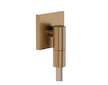 Hansgrohe FixFit Fine E - Nástěnné kolínko, kartáčovaný bronz 28883140