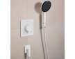 Hansgrohe FixFit Fine E - Nástěnné kolínko, matná bílá 28883700