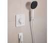 Hansgrohe FixFit Fine Q - Nástěnné kolínko, matná bílá 28884700