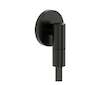 Hansgrohe FixFit Fine S - Nástěnné kolínko, kartáčovaný černý chrom 28882340