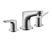 Hansgrohe Focus E2 - Umyvadlová baterie 100, 3-otvorová instalace, s odtokovou soupravou s táhlem, chrom 31937000