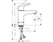 Hansgrohe Focus E2 - Umyvadlová baterie, chrom 31517000