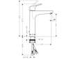 Hansgrohe Focus E2 - Umyvadlová baterie s výpustí, chrom 31608000