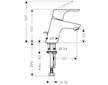 Hansgrohe Focus E2 - Umyvadlová baterie s výpustí, CoolStart, chrom 31539000