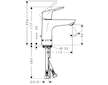 Hansgrohe Focus E2 - Umyvadlová baterie s výpustí, LowFlow 3,5 l/min, chrom 31603000