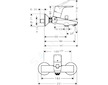 Hansgrohe Focus E2 - Vanová baterie, chrom 31940000