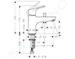 Hansgrohe Focus E2 - Vanová baterie Monotrou, chrom 31930000