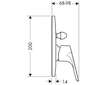 Hansgrohe Focus E2 - Vanová baterie pod omítku, chrom 31947000