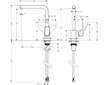 Hansgrohe Focus M41 - Dřezová baterie, chrom 31817000