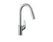Hansgrohe Focus M41 - Dřezová baterie Focus s výsuvnou sprškou, sBox, EcoSmart, chrom 73895000