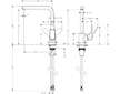 Hansgrohe Focus M41 - Dřezová baterie, matná černá 31817670