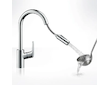 Hansgrohe Focus M41 - Dřezová baterie s výsuvnou sprškou, chrom 31815000