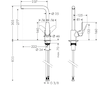 Hansgrohe Focus M41 - Dřezová baterie, vzhled nerezu 31817800