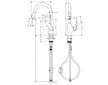 Hansgrohe Focus M42 - Dřezová baterie M429-H180 ECO, s výsuvnou sprškou, chrom 71862000