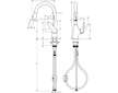 Hansgrohe Focus M42 - Dřezová baterie M429-H180 s výsuvnou sprškou, vzhled nerezu 71801800