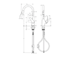 Hansgrohe Focus M42 - Dřezová baterie M429-H220 s výsuvnou sprškou, chrom 71800000