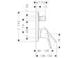 Hansgrohe Focus - Vanová baterie pod omítku, chrom 31946000