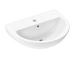 Hansgrohe GladeLake S - Umyvadlo, 55x45 cm, s přepadem, otvor pro baterii, bílá 60101450