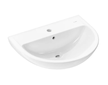 Hansgrohe GladeLake S - Umyvadlo, 60x49 cm, s přepadem, otvor pro baterii, bílá 60102450
