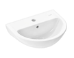 Hansgrohe GladeLake S - Umývátko, 45x37 cm, s přepadem, otvor pro baterii, bílá 60100450