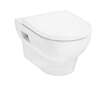 Hansgrohe GladeLake S - Závěsné WC se sedátkem, AquaChannel Flush, Rimless, EcoSmart, bílá 60201450